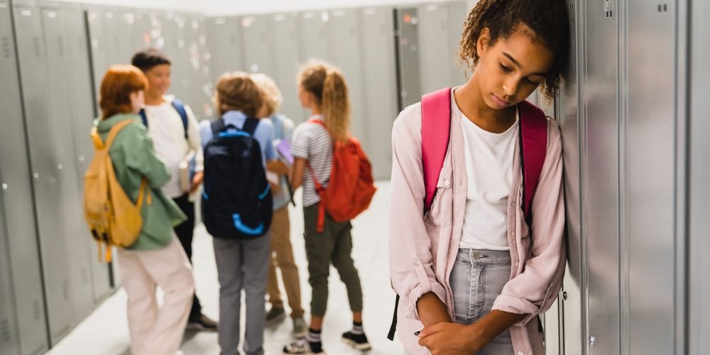 Lonely,Sad,African-american,Schoolgirl,Crying,While,All,Her,Classmates,Ignoring Help your child return to school with this chronic illness checklist so you're prepared for the first week of school.